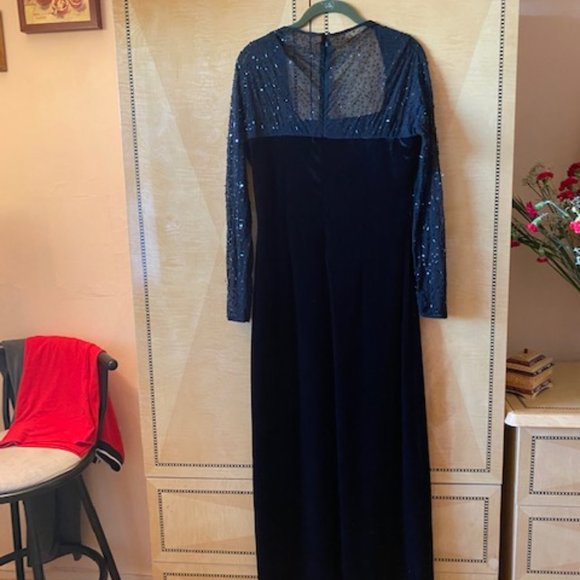 Metro Style Evening dress fabric plush - Picture 1 of 3